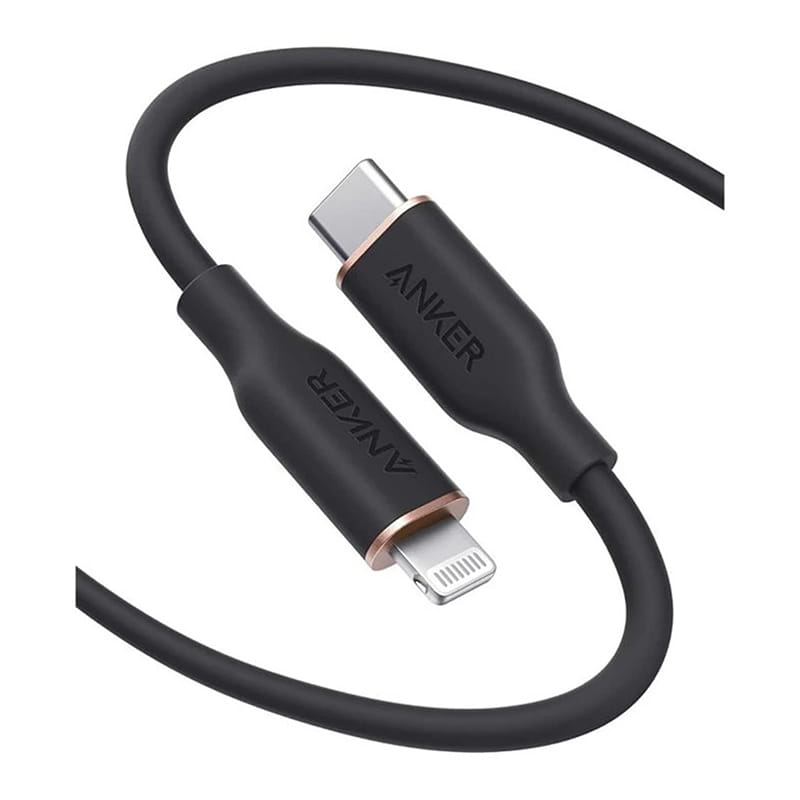 کابل شارژ انکر Type-C به Lightning مدل A8662 PowerLine III Flow با طول 0.9 متر