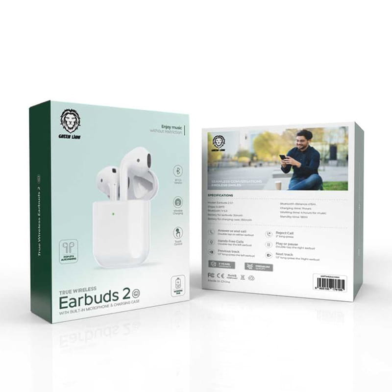 هدفون گرین لاین Earbuds 2