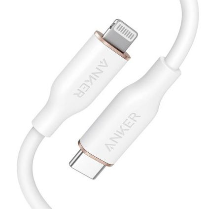 کابل شارژ انکر Type-C به Lightning مدل A8663 PowerLine III Flow با طول 1.8 متر
